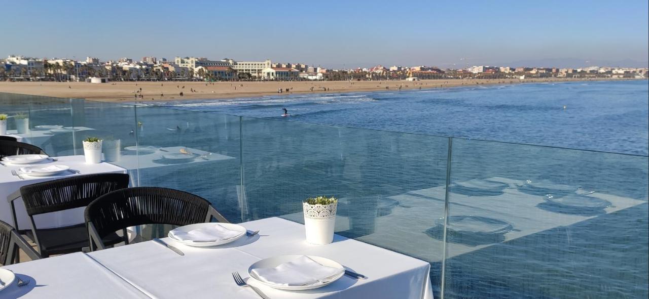 Apartamento Playa Valencia Bagian luar foto