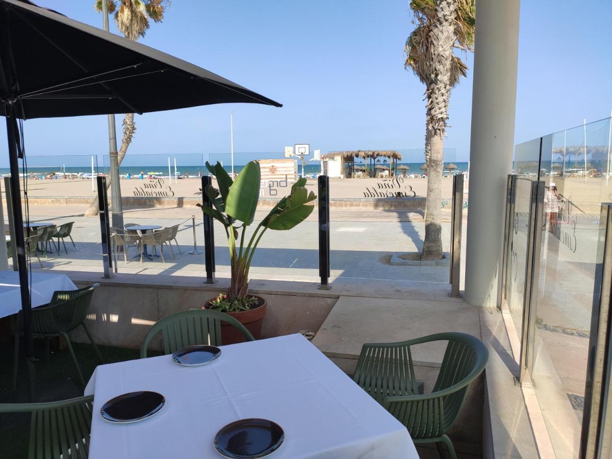 Apartamento Playa Valencia Bagian luar foto